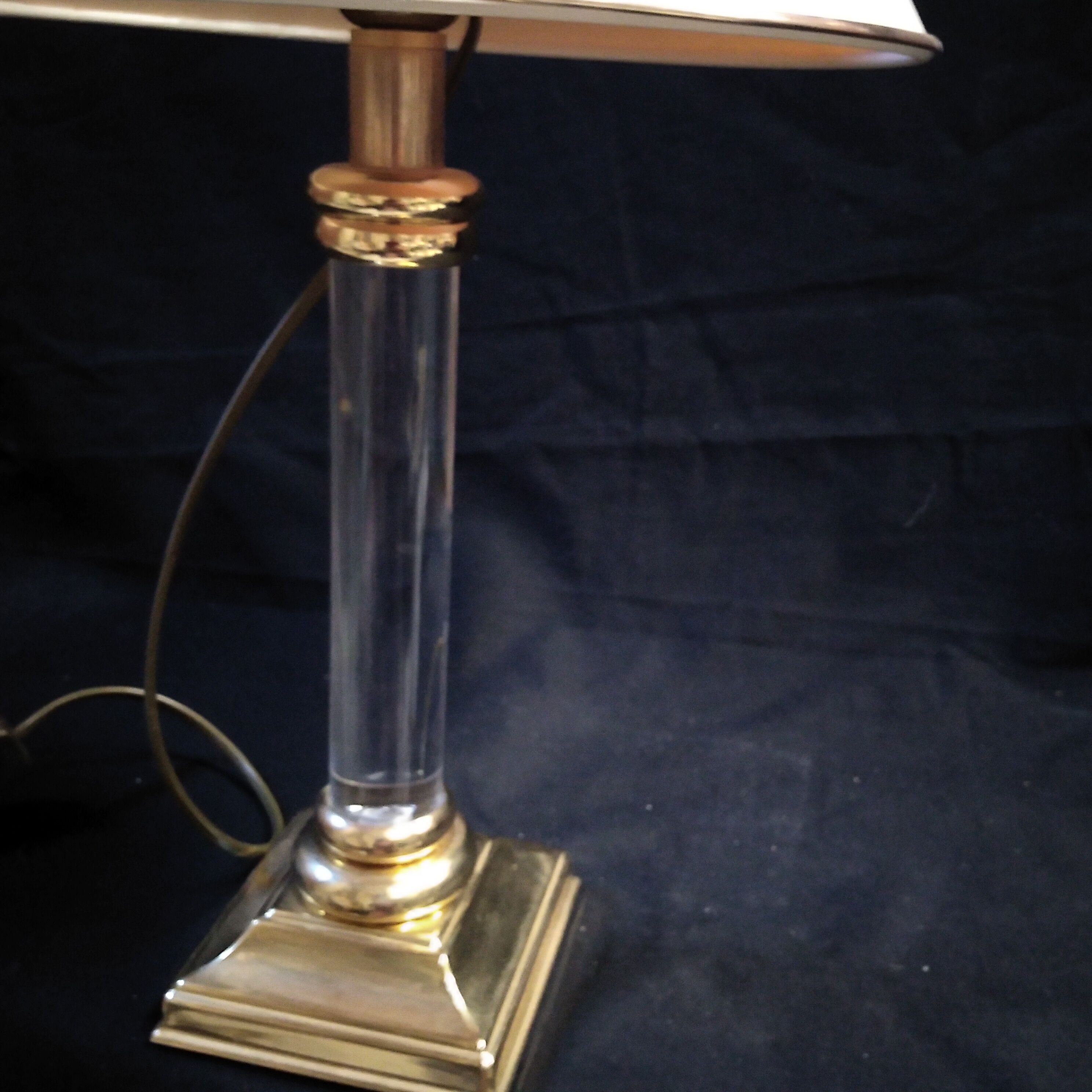 Brass lamp and plexi the Dauphin 1970