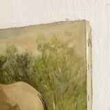 Oil painting on canvas horse