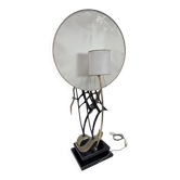 Lanciotto Galeotti, Midcentury Gold-Plated Italian Lamp by L'Originale, 197