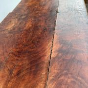 Commode en bois de burl vintage
