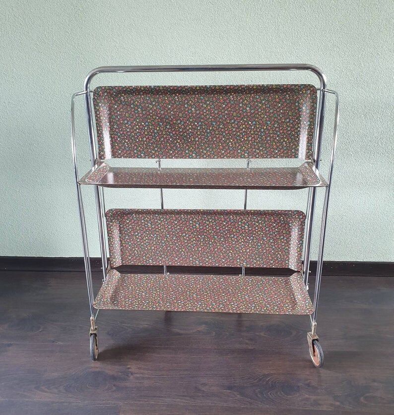 1970s foldable trolley
