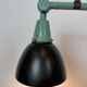Green Industrial Workshop Desk Lamp by Curt Fischer for Midgard, 1950s