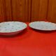 Set de 2 plats ronds