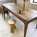 Oak farm table 2m20