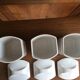 Lot of three spice pots