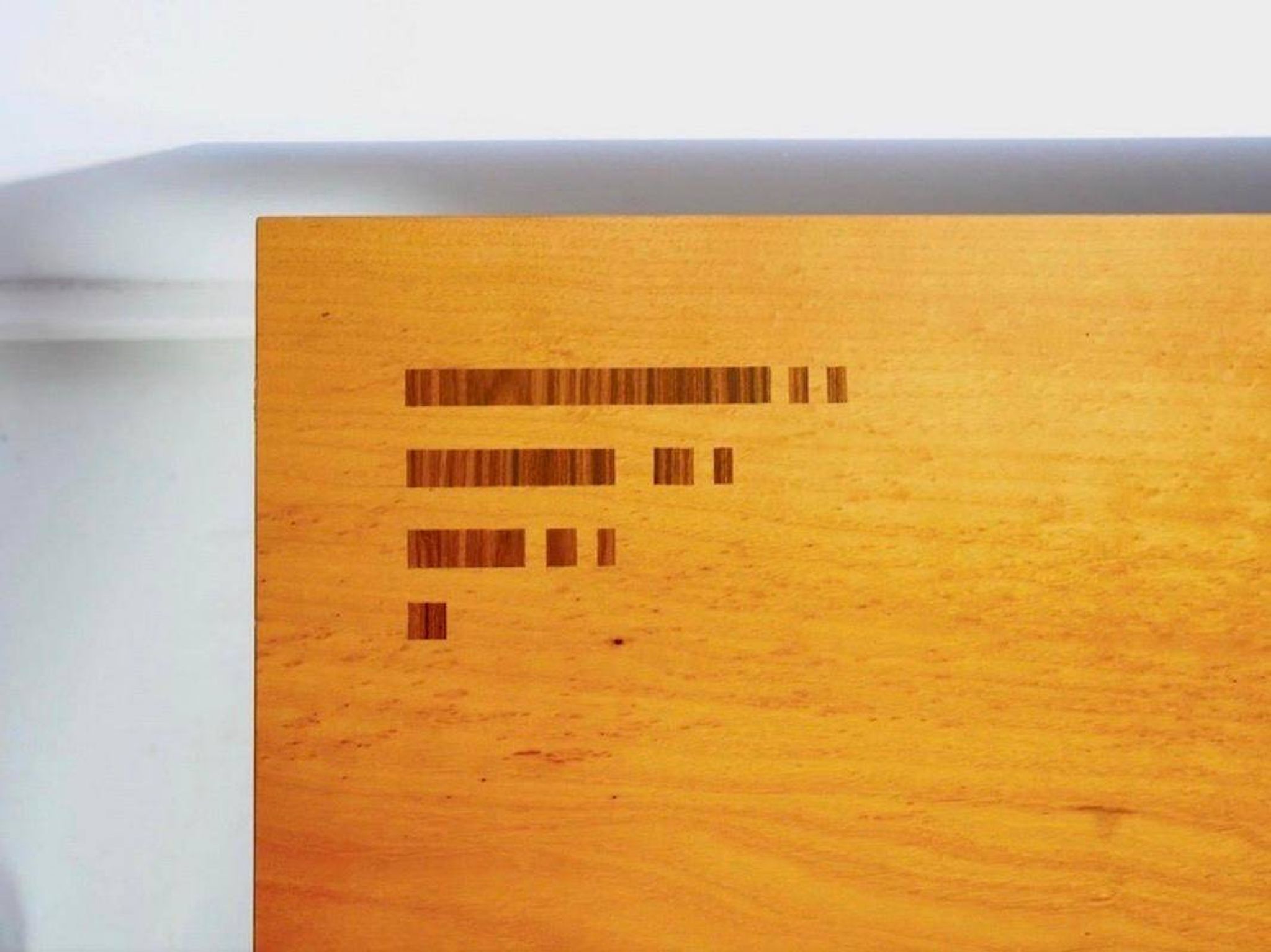 Walnut marquetry coffee table by Jaume Tresserra