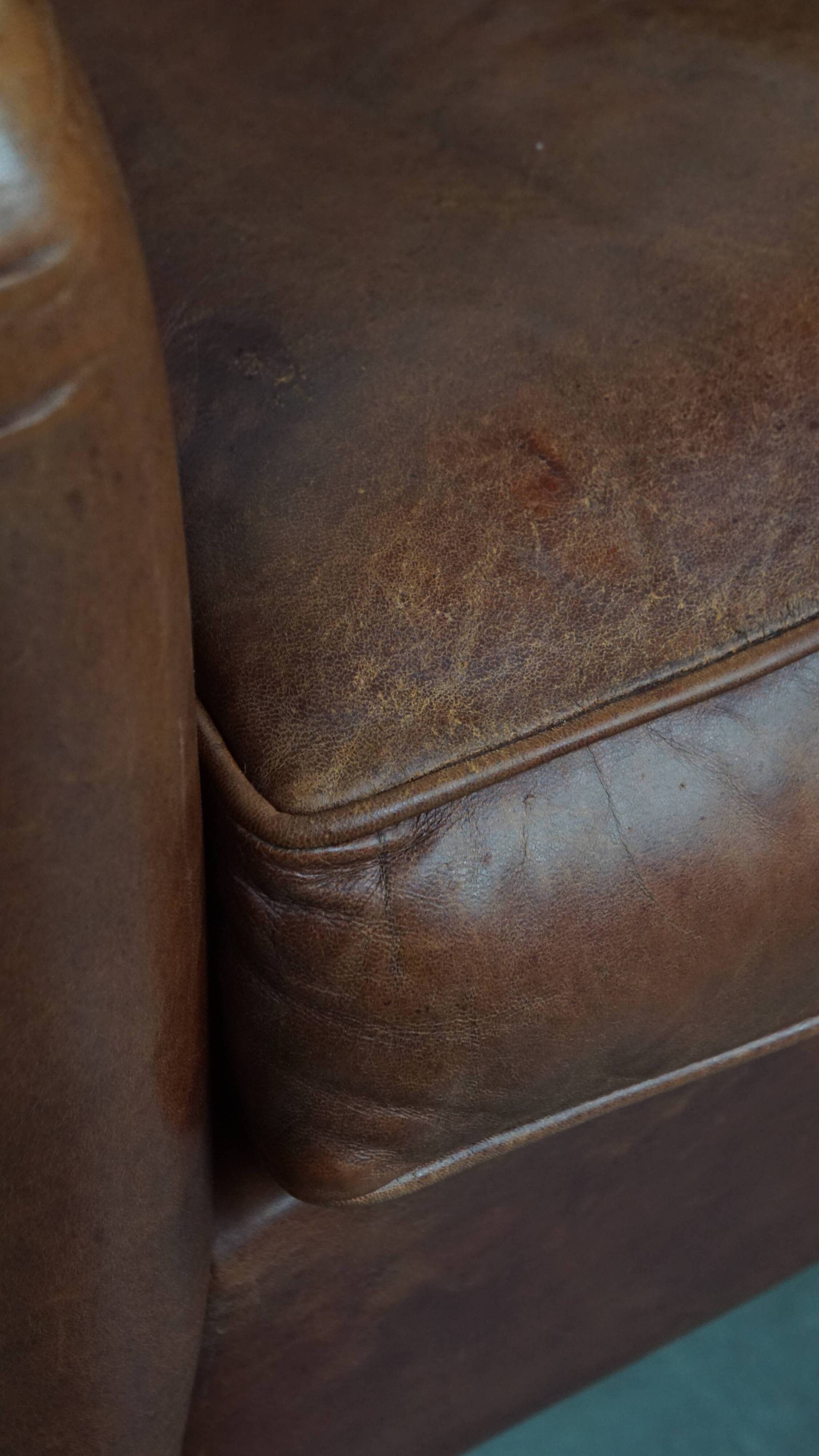 Sheepskin Art Deco Armchair