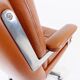 Ring Mekanikk leather office armchair 60's
