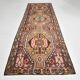 Grand Tapis Kilim Vintage Long & Large, Motifs Tribaux Géométriques