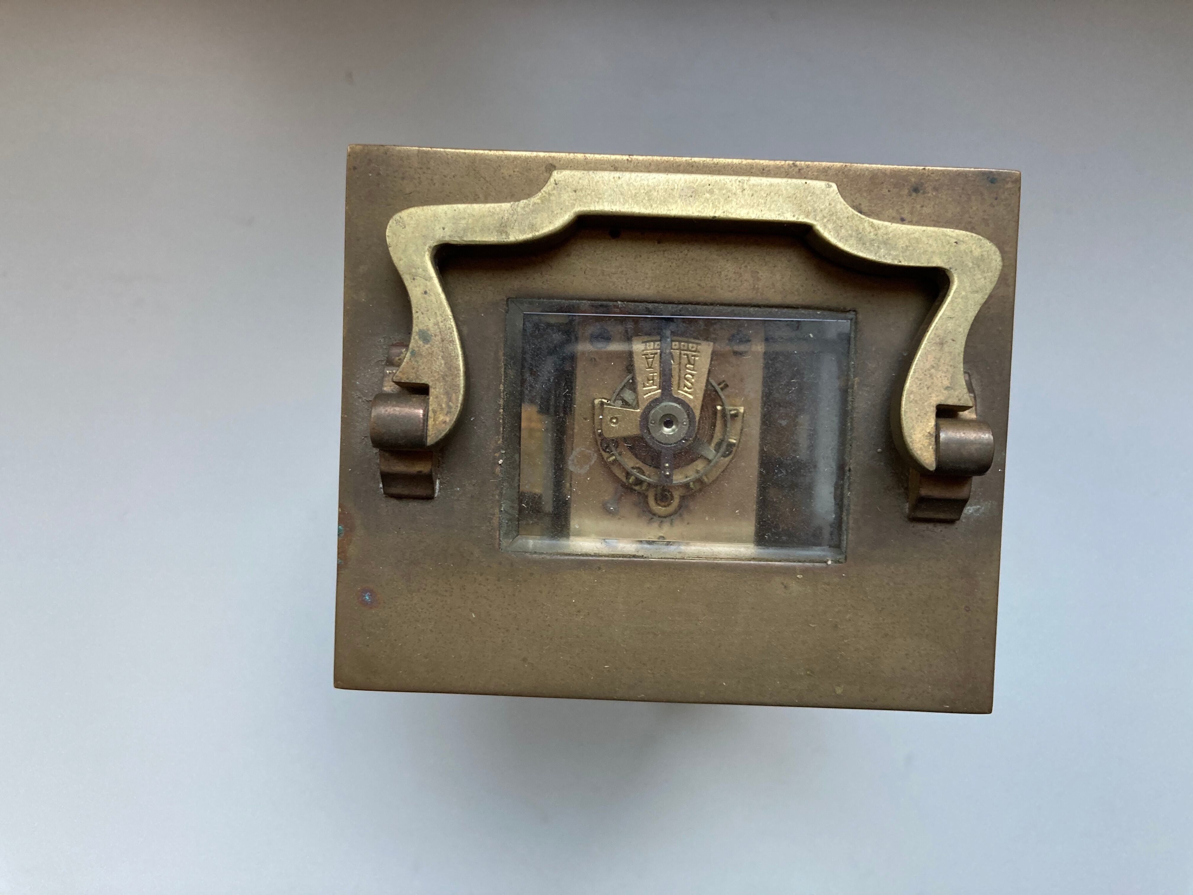 Former officer clock Marcks-Co Ltd skeleton antic Clock watchmaking XIX