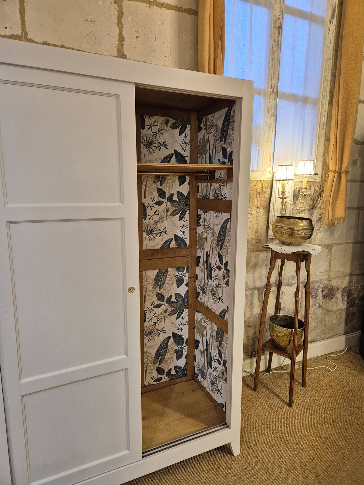 Vintage sliding door wardrobe