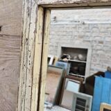 Burmese teak mirror