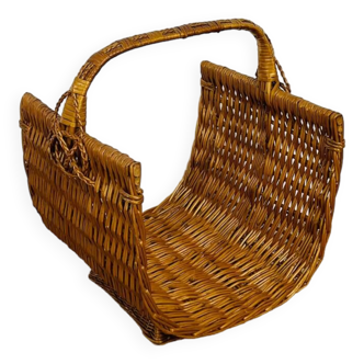 Vintage wicker basket 1960