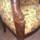Fausse paire de bergere d epoque restauration