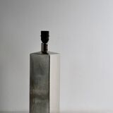 Italian design lamp in chrome ceramic