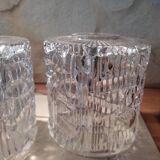 Tulipe en verre moulé