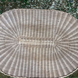 Rattan table year 60