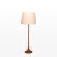 Danish teak floor lamp by Domus, 1960s