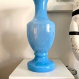 Blue opaline vase