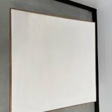 Modernist square coffee table in oak