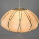 Large vintage Cocoon hanging lamp by Goldkant Leuchten