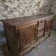 Grand oak buffet from the 18th century, Auvergne