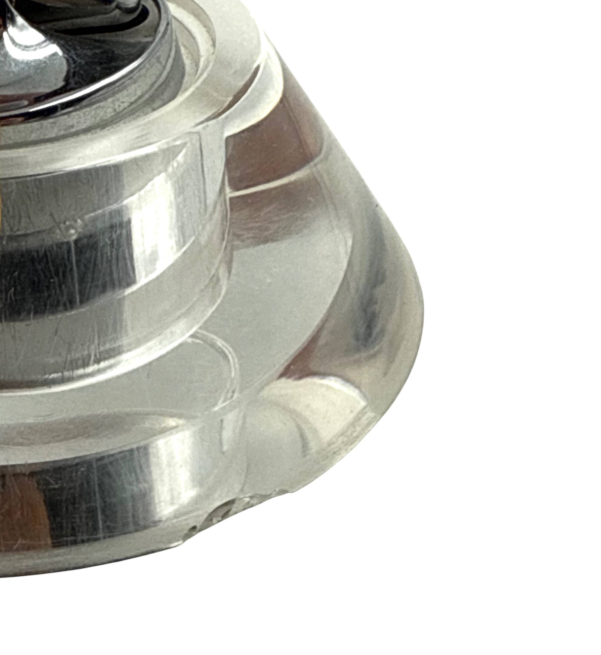 Space age lucite conical smoking set, Italy 1970