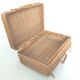 Rattan suitcase