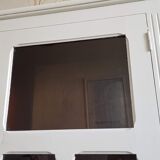 Old white parisian wardrobe