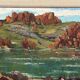 Swedish Oil On Canvas – “River View” By Tage Törngren