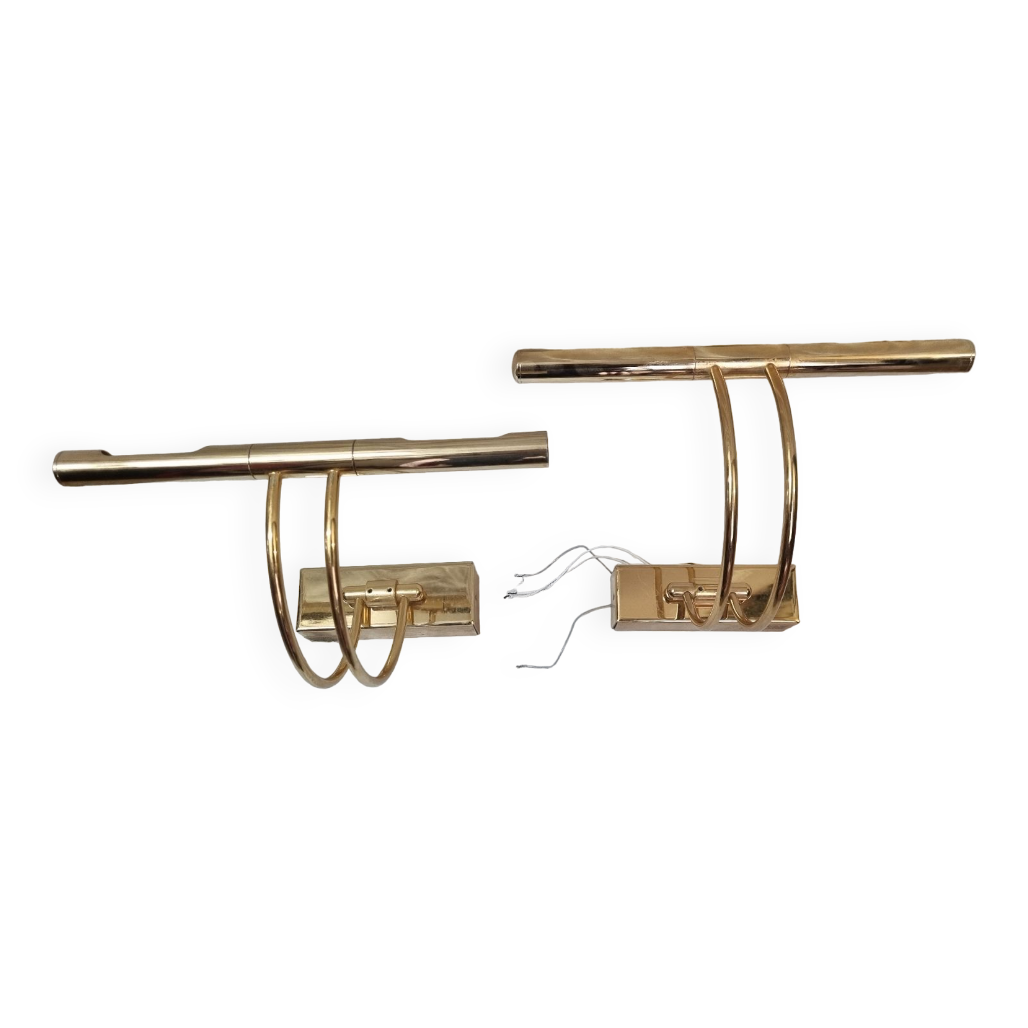 Brass board appliques, Italy 1970