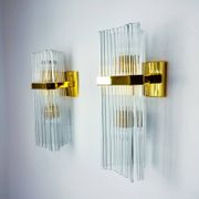 Paire d'appliques de la maison Sciolari pour Lightolier, Italie, 1970