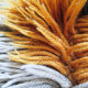 Round carpet wool flower 70 200cm
