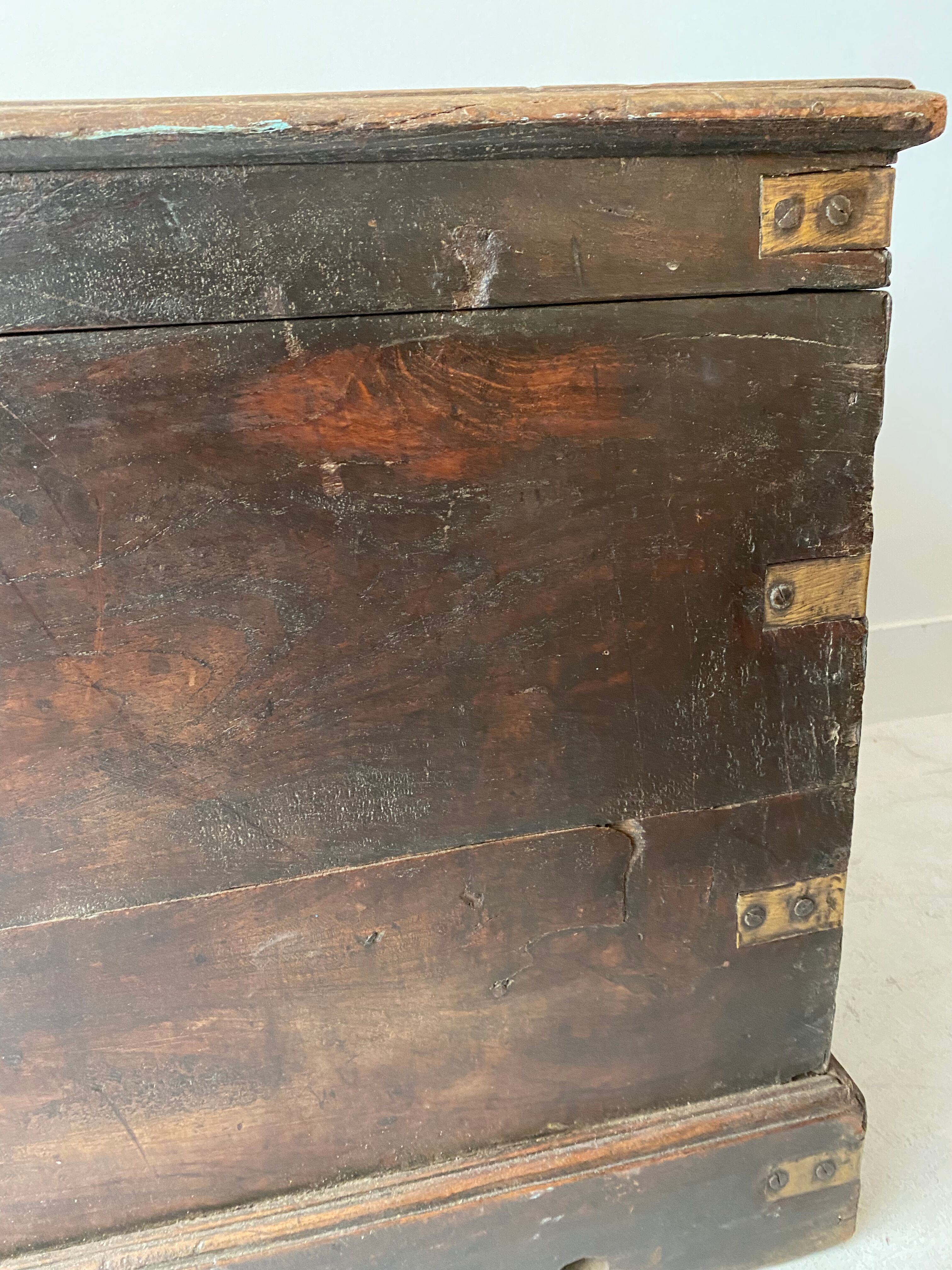 Old Indian wedding chest