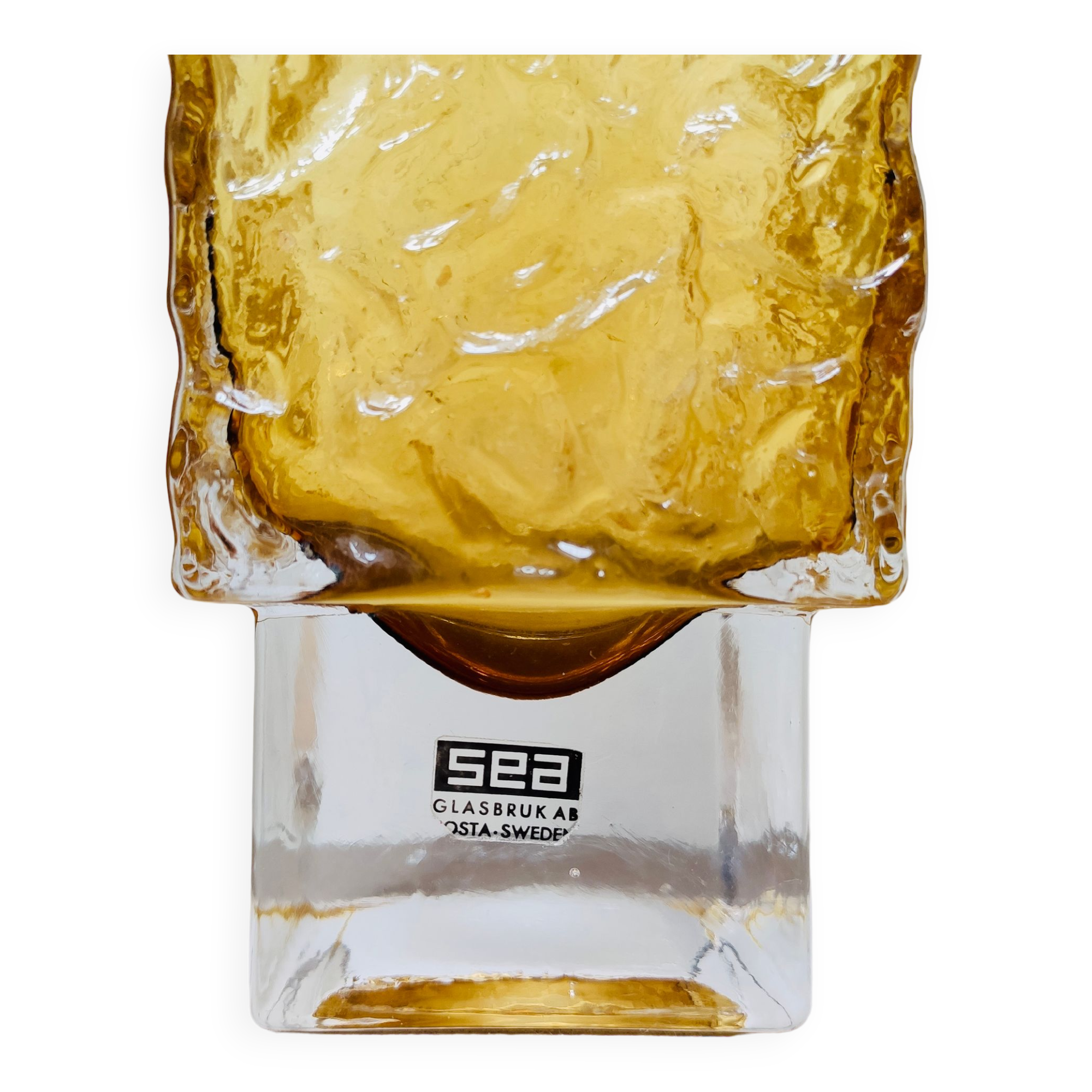 Sea Vase Glasbruk, Sweden, 1970s