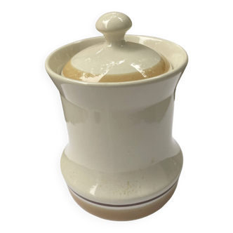 Vintage Stoneware Sugar Bowl by Hearthside Japan.