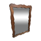 Wooden mirror 63x44cm