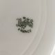set of 9 plates Clématites porcelain Limoges Art Nouveau