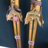 Pair of old skis