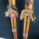 Pair of old skis
