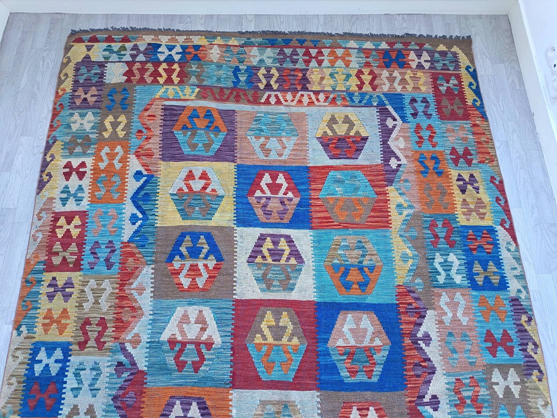 Kilim Afgan fait main