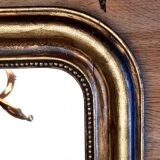 Antique Louis-Philippe gilded mirror “Apoline”