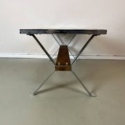 Vintage 1970s coffee table in ceramic, tiles, retro, mid-century