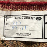 Handmade wool carpet from Pakistan