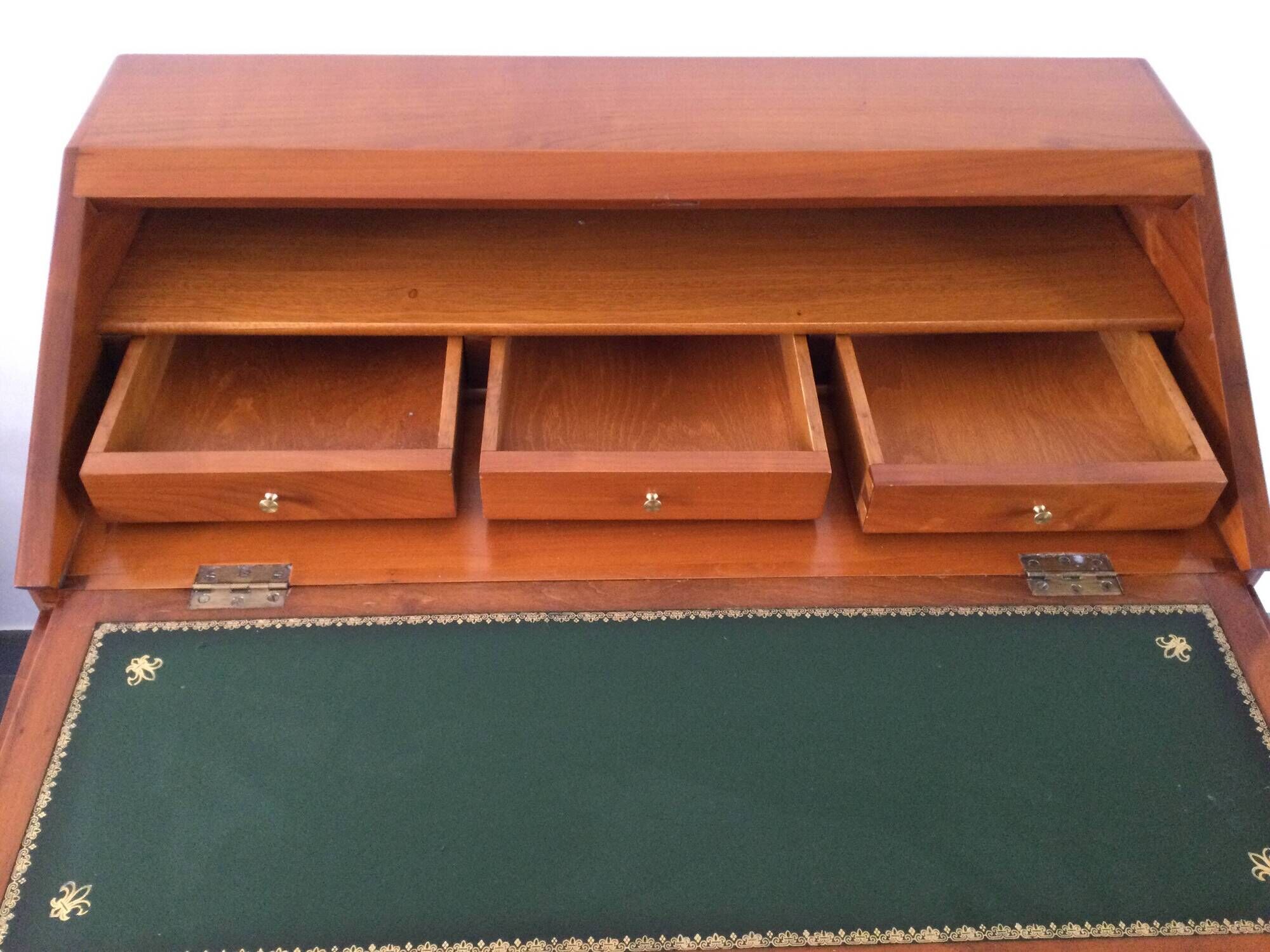 Bureau Dos d'âne En Merisier