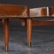 Pair of beech wood daybeds, 1950s
