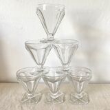 Vintage stemmed glasses