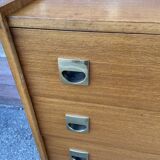 Vintage wooden chest of drawers 1960/1970