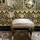 Golden curule chair