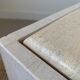 Table basse en travertin vintage